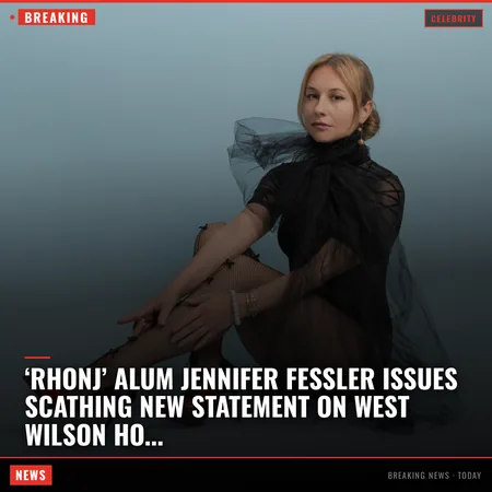 ‘RHONJ’ alum Jennifer Fessler issues scathing new statement on West Wilson hookup claim: ‘Enough!’