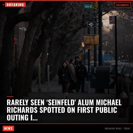 Rarely seen ‘Seinfeld’ alum Michael Richards spotted on first public outing in two years