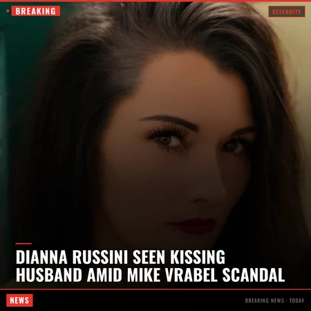 Dianna Russini Seen Kissing Husband Amid Mike Vrabel Scandal