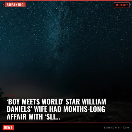 ‘Boy Meets World’ star William Daniels’ wife had months-long affair with ‘slightly boring’ actor: 