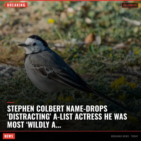 Stephen Colbert name-drops ‘distracting’ A-list actress he was most ‘wildly attracted to’ in 11 