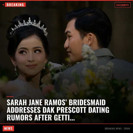 Sarah Jane Ramos’ bridesmaid addresses Dak Prescott dating rumors after getting cozy with NFL star