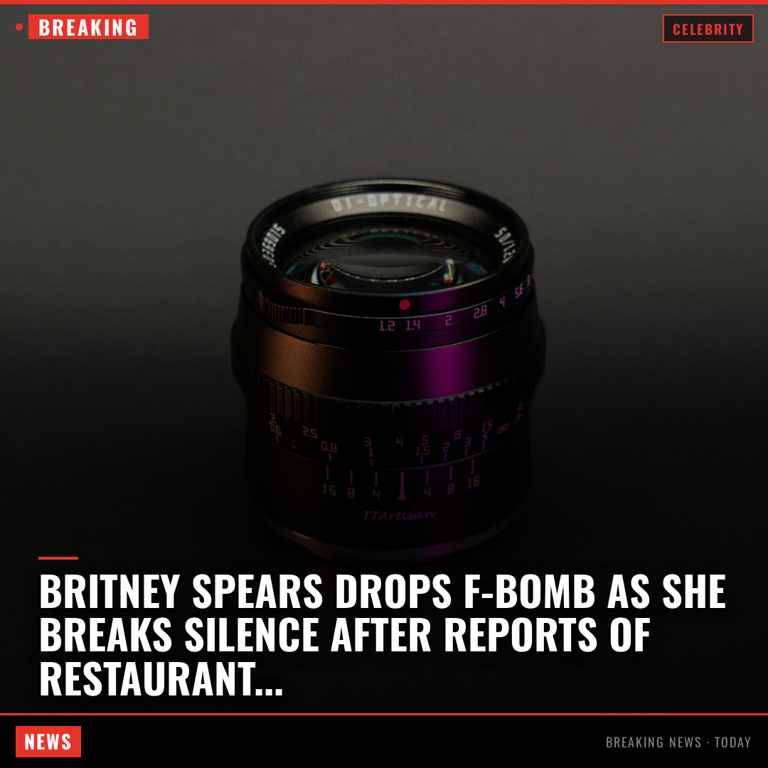 Britney Spears drops F-bomb as she breaks silence after reports of restaurant drama