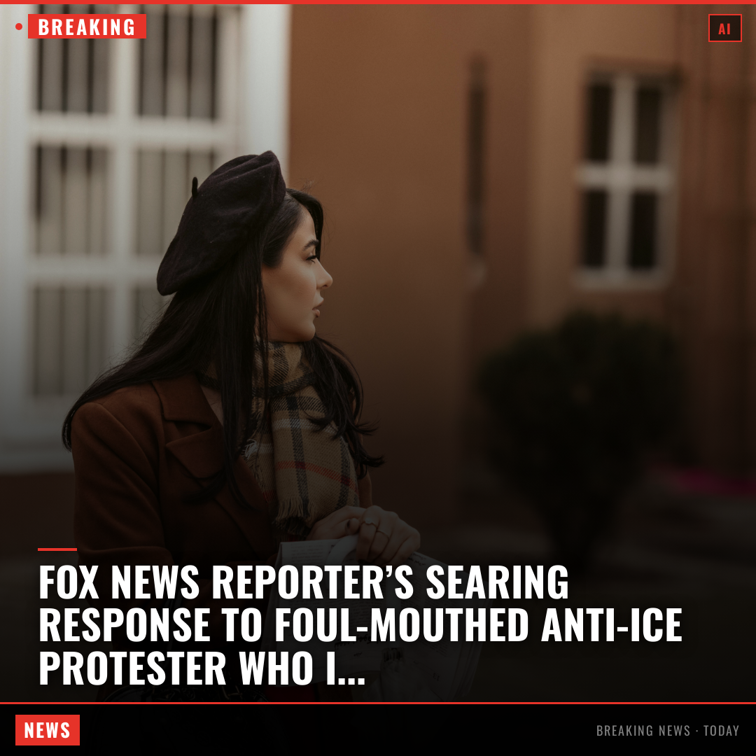 Fox News reporter’s searing response to foul-mouthed anti-ICE protester who interrupts live shot A senior Fox News reporter swiftly shut down an anti-