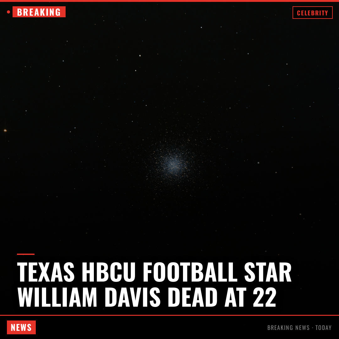 Texas HBCU Football Star William Davis Dead at 22