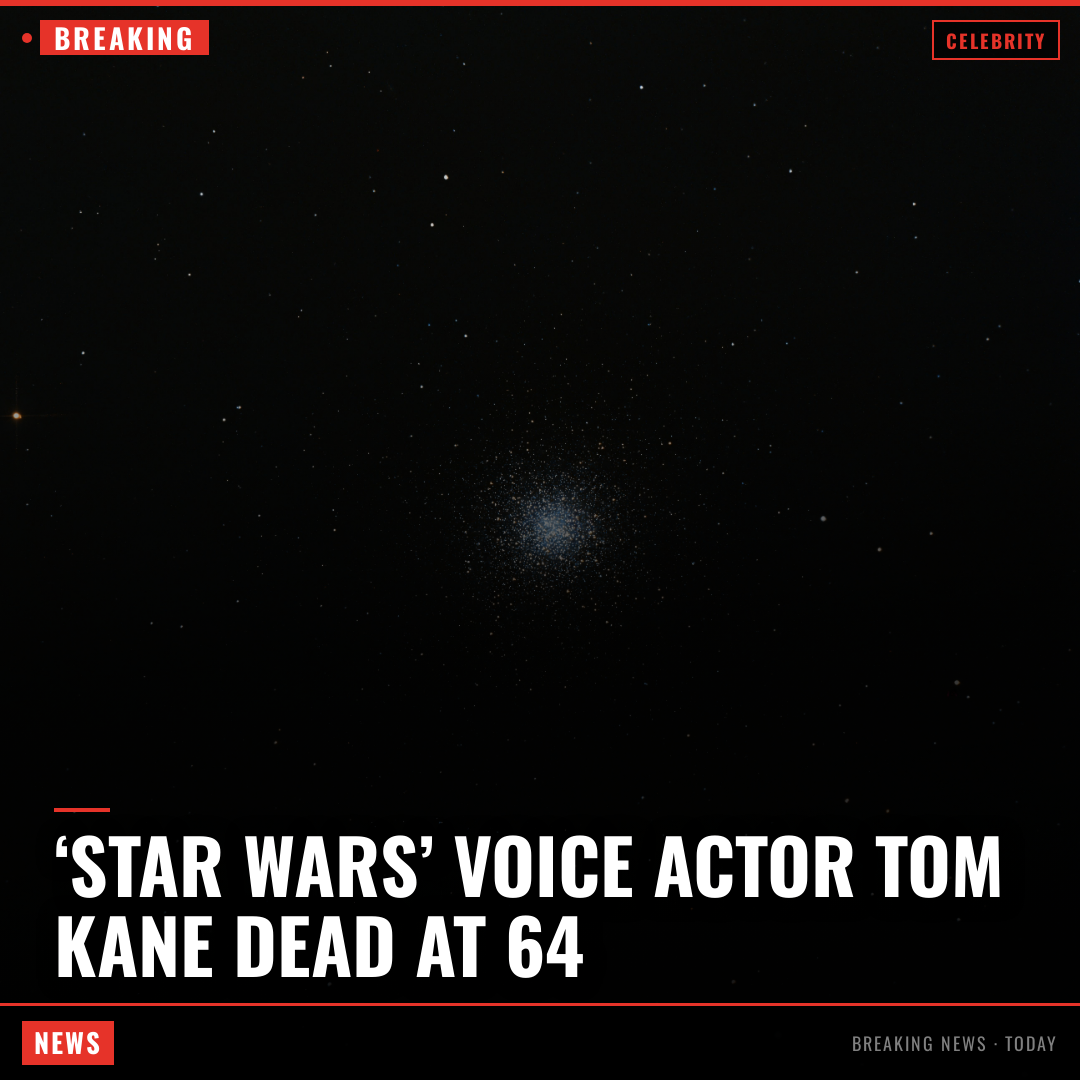 ‘Star Wars’ voice actor Tom Kane dead at 64