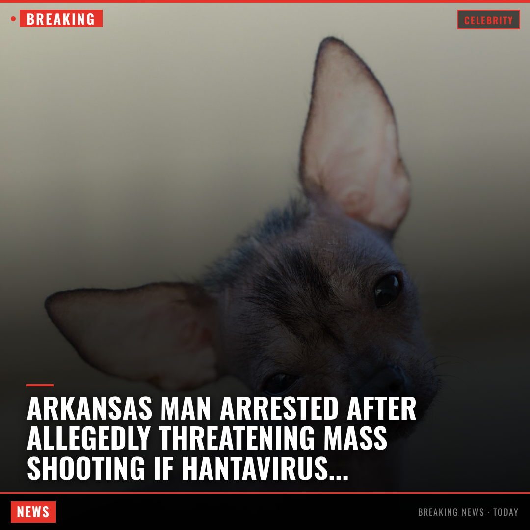 Arkansas Man Arrested After Allegedly Threatening Mass Shooting if Hantavirus Shuts Down U.S.