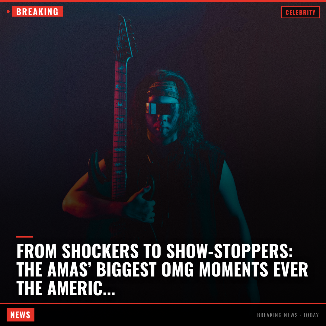 From Shockers to Show-Stoppers: The AMAs’ Biggest OMG Moments Ever The American Music Awards have 