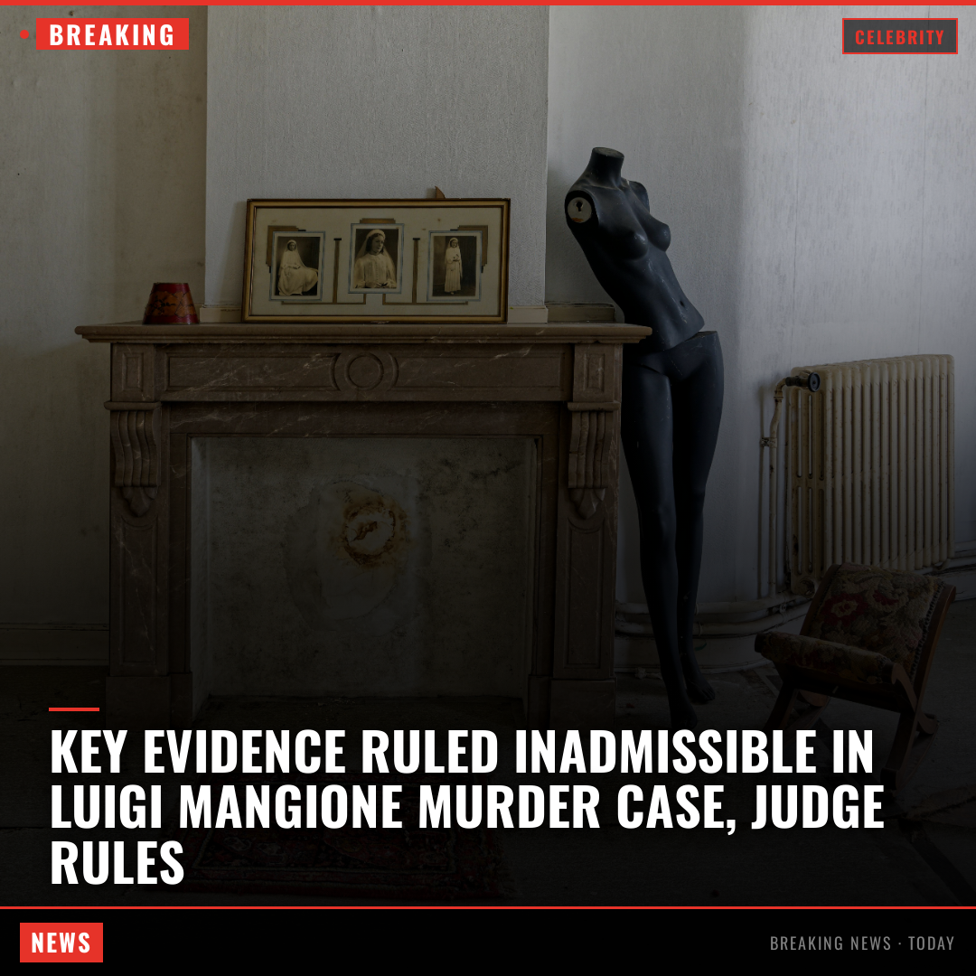 Key Evidence Ruled Inadmissible in Luigi Mangione Murder Case, Judge Rules